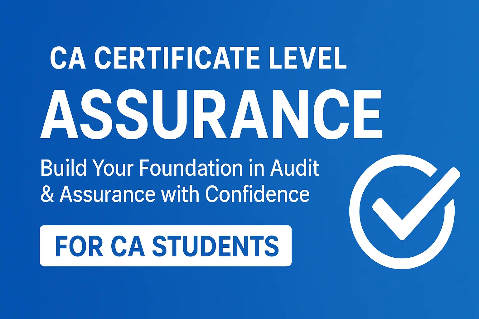 CA Certificate Level - Assurance