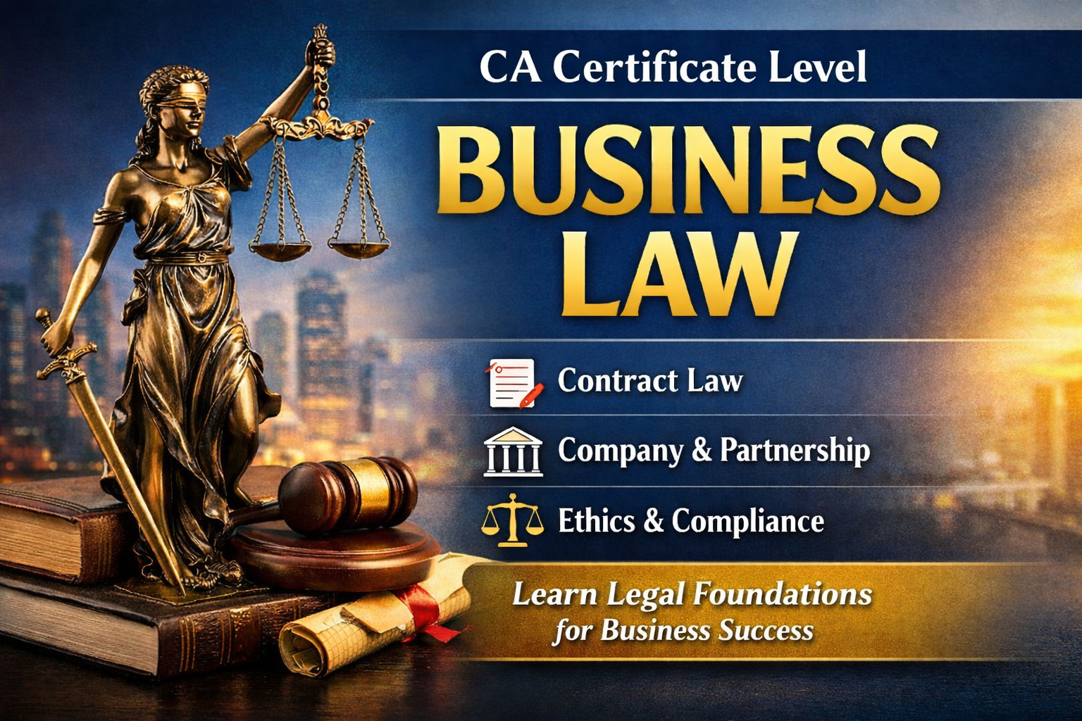 CA Certificate Level - Business Law